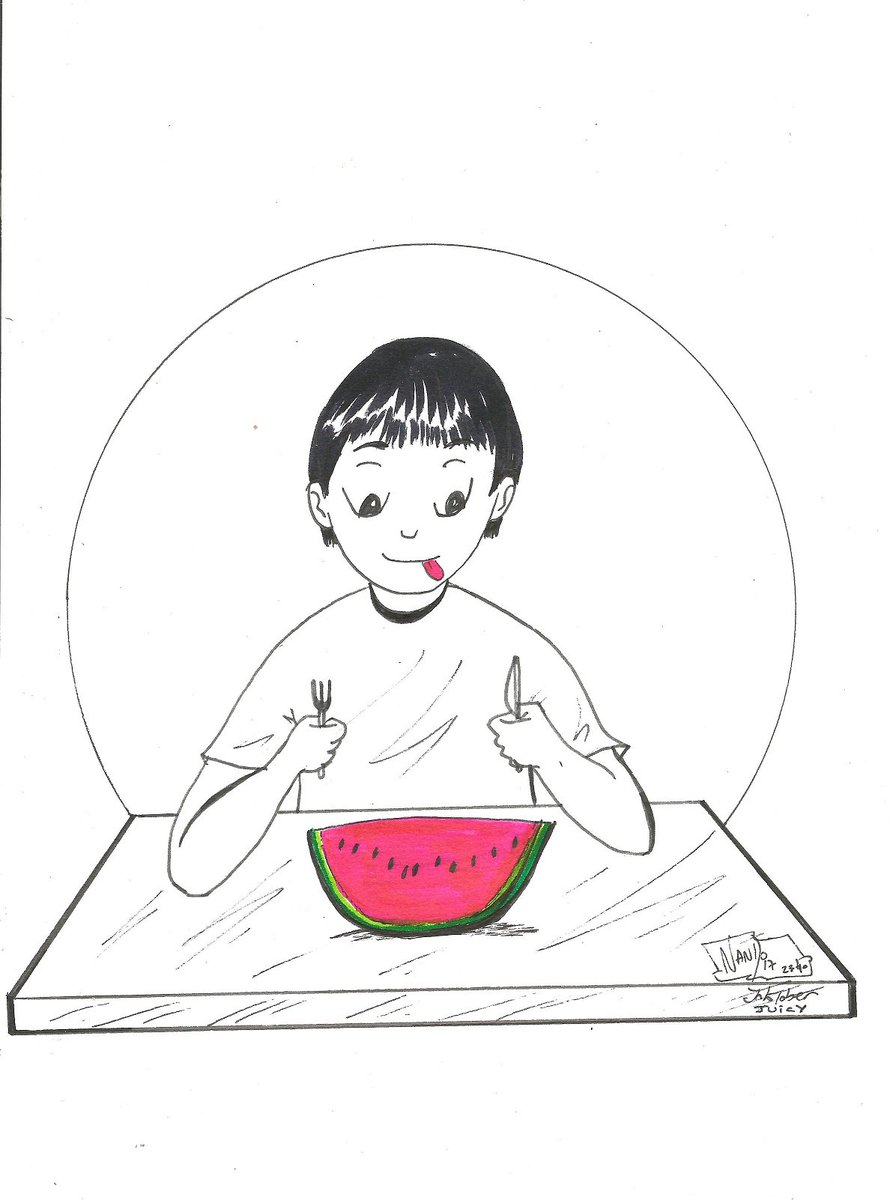 jokernando's tweet photo. Día 23 Juicy  #inktober #inktober2017 @inktober https://t.co/TgWkedpAxx