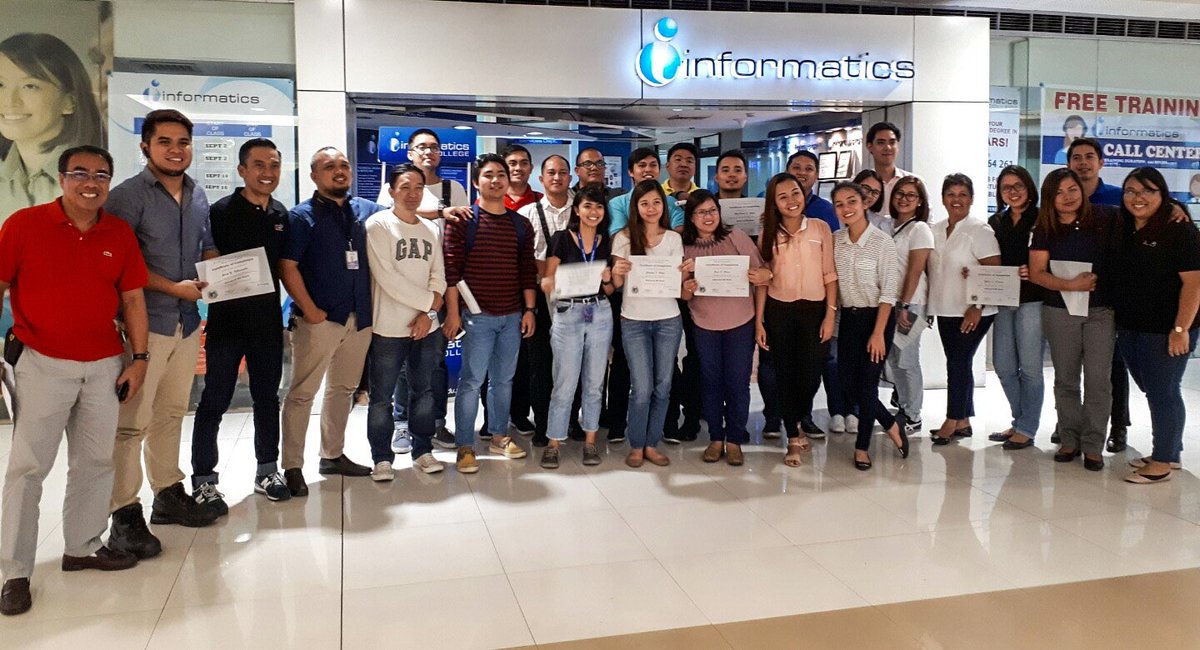 InformaticsMega's tweet photo. Thank you, SAN MIGUEL FOODS, INC. for choosing Informatics Megamall as your training provider for Advanced Excel.
#IT 
#InformaticsMega https://t.co/q1kPGYllgh