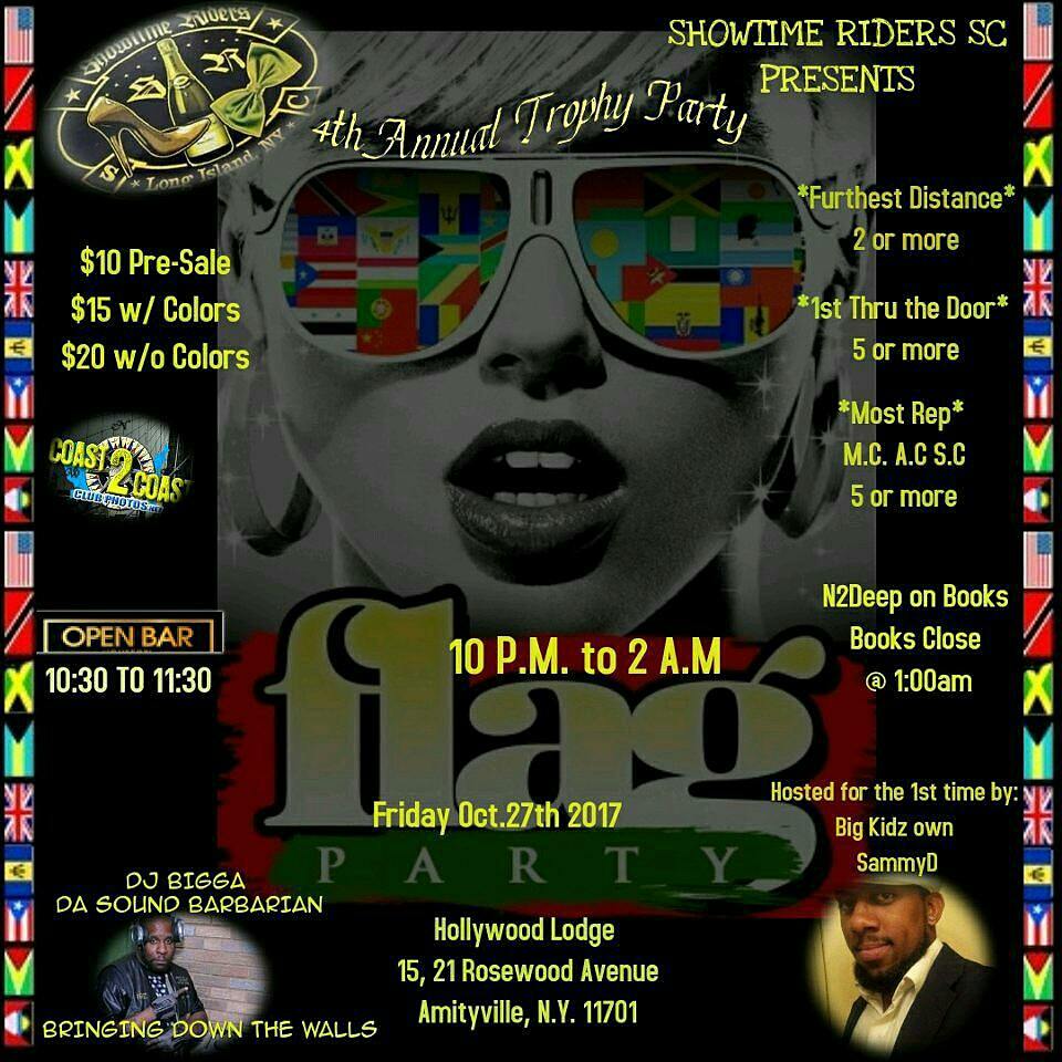 Ladies_of_STRSC's tweet photo. Tonight all roads lead 2 Long Island. Come join us for our 4th annual trophy party #showtimeriderssc #showtimeriders #socialclub #repyaflag https://t.co/o4KbWWZveA