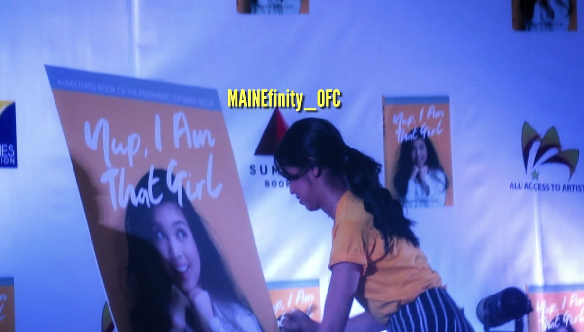 MAINEfinity_OFC's tweet photo. Yup, she is that girl ππ
#YIATGBookLaunch
#MaineXSummitBooks
#YupIAmThatGirl #MaineMendoza https://t.co/SzHmsJjHpQ