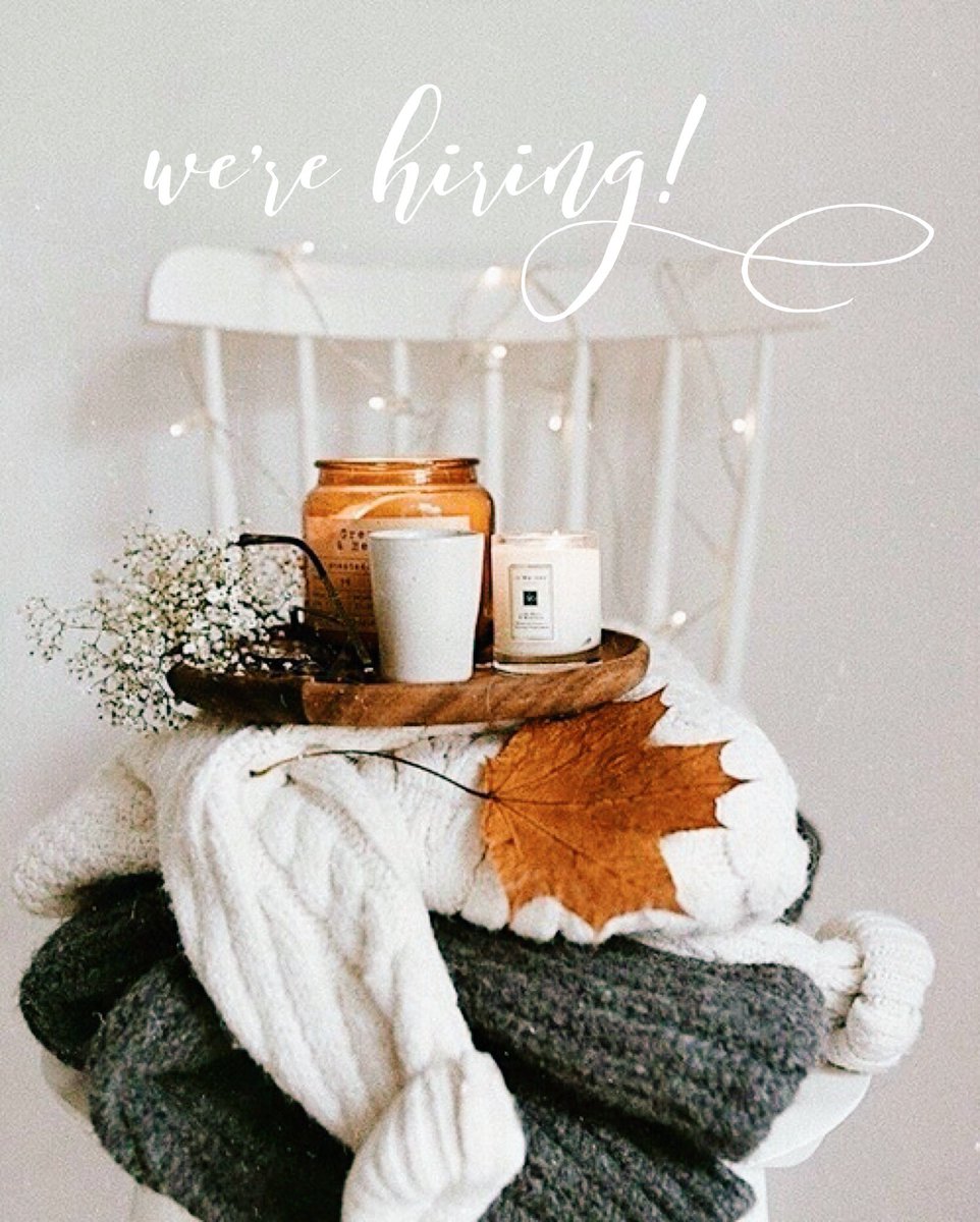 ThePatchGuelph's tweet photo. We are looking for an energetic, hardworking &amp; friendly sales staff to join our team for full time hours ❤️email: thepatchguelph@gmail.com https://t.co/ctSXr9njDT
