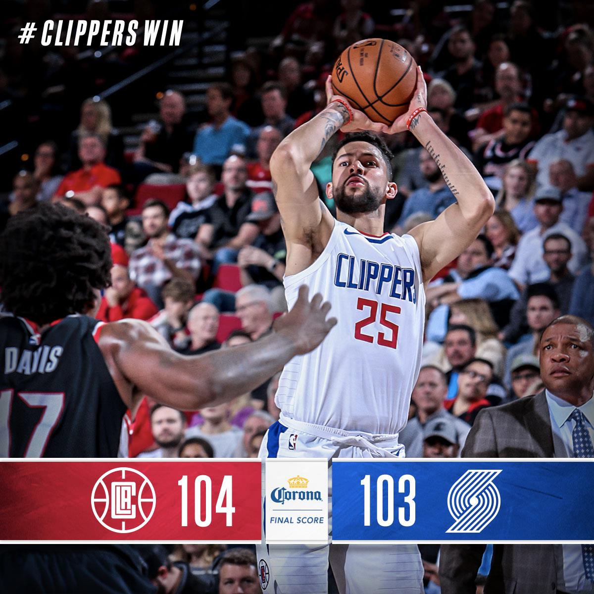 LAClippers's tweet photo. 🙃 #CLIPPERSWIN https://t.co/NVRCpXT40m
