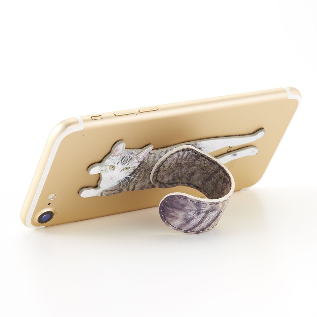 フェリシモ猫部 Twitterissa 猫のしっぽがくるりん とまるくなる便利なスマホアクセサリーが登場 しっぽの付け根をプッシュすると ごきげんな猫のしっぽがくるりん スマホを支えるちょっとしたサポートや 横向きにたてればスマホスタンドとしても便利ニャ