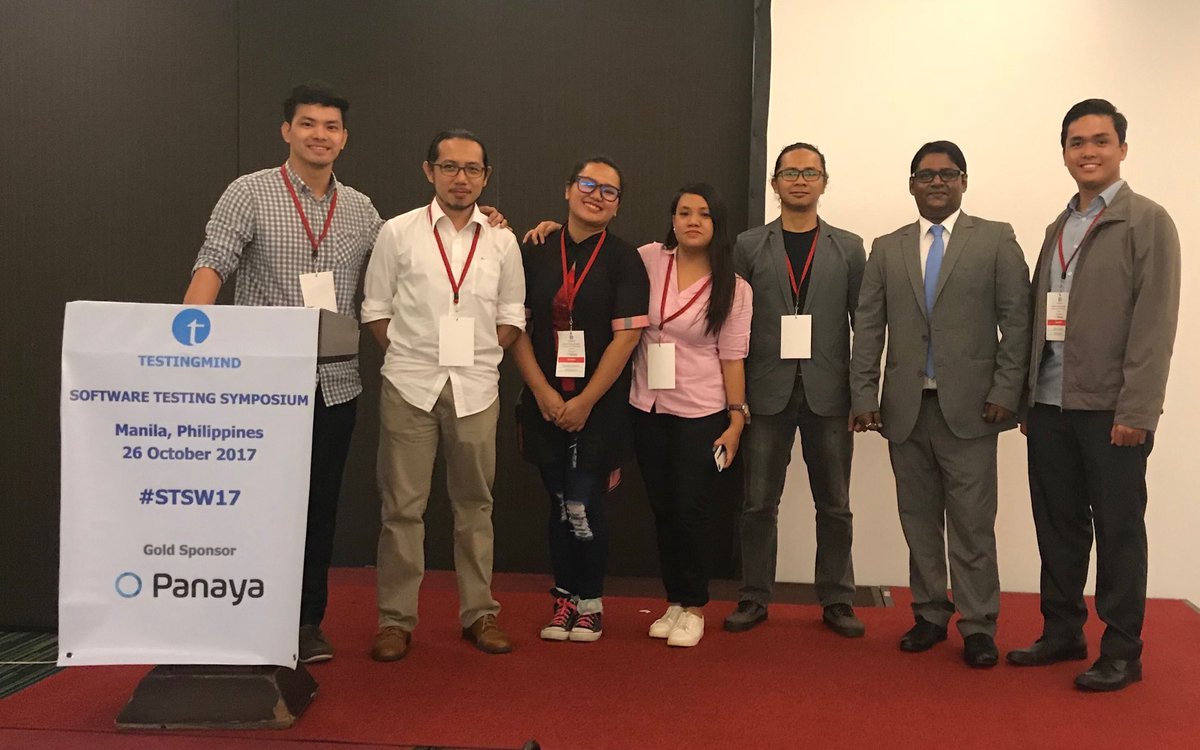 testingmindcon's tweet photo. Organising team of @testingmindcon #software #testing symposium #manila #philippines #stsw17 https://t.co/7R4RUO5SCg