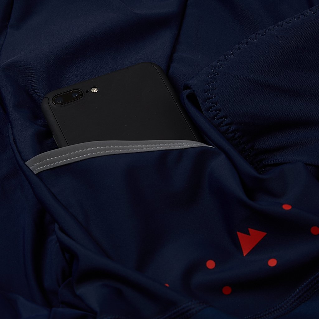 Long Haul / Adventure Bib-shorts have quick access 'stuff' carrying capabilities thanks to clever side pockets.