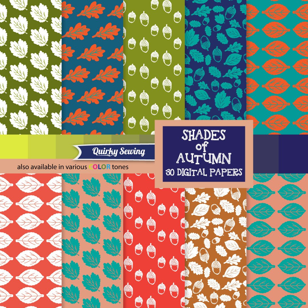 QuirkySewing's tweet photo. Shades of Autumn Digital Paper, Green Leaves Paper https://t.co/dqSeWtaeJO #etsy #sell #FallPaper #quirkysewing https://t.co/qSjT0OZ3gP