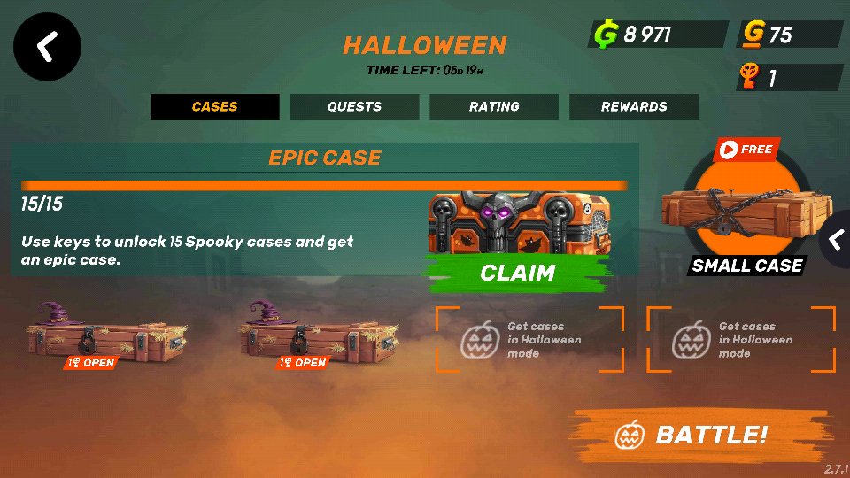 EnergeticSalmon's tweet photo. Trick or treat guys???What do you thing is gonna come out of the case??@gunsofboom #Hype https://t.co/Cl2djT5oF2