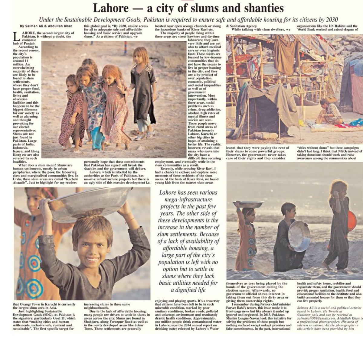 Salmani_salu's tweet photo. My latest write up in @LifeStyle_DT #Lahore a city of #Slums and #Shanties
https://t.co/9hoRfiw9IQ https://t.co/roIfn2a6m2