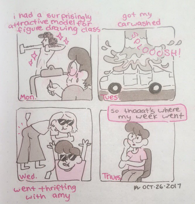 October 23rd-26th 2017 ( #inktober2017 ) 