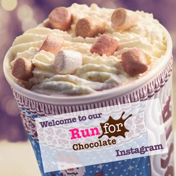 runforchoc's tweet photo. We're on Instagram! Give us a follow at "run_for_choc" to keep up to date with all things running for chocolate! 😉 Thanks to @costacoffee https://t.co/yPAqnZXX1L