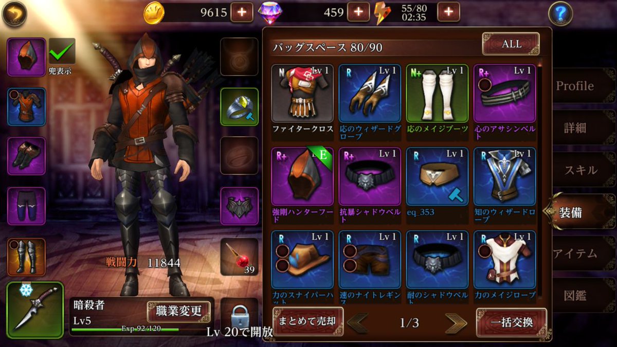 ドラゴンズティアー 公式 U Tvitteri 装備画面はこんな感じ 手に入れた装備で 部位ごとに装備を変えてコーディーネイトするも良し 性能を突きつめてシリーズで揃えるも良し ドラティアー アクションrpg