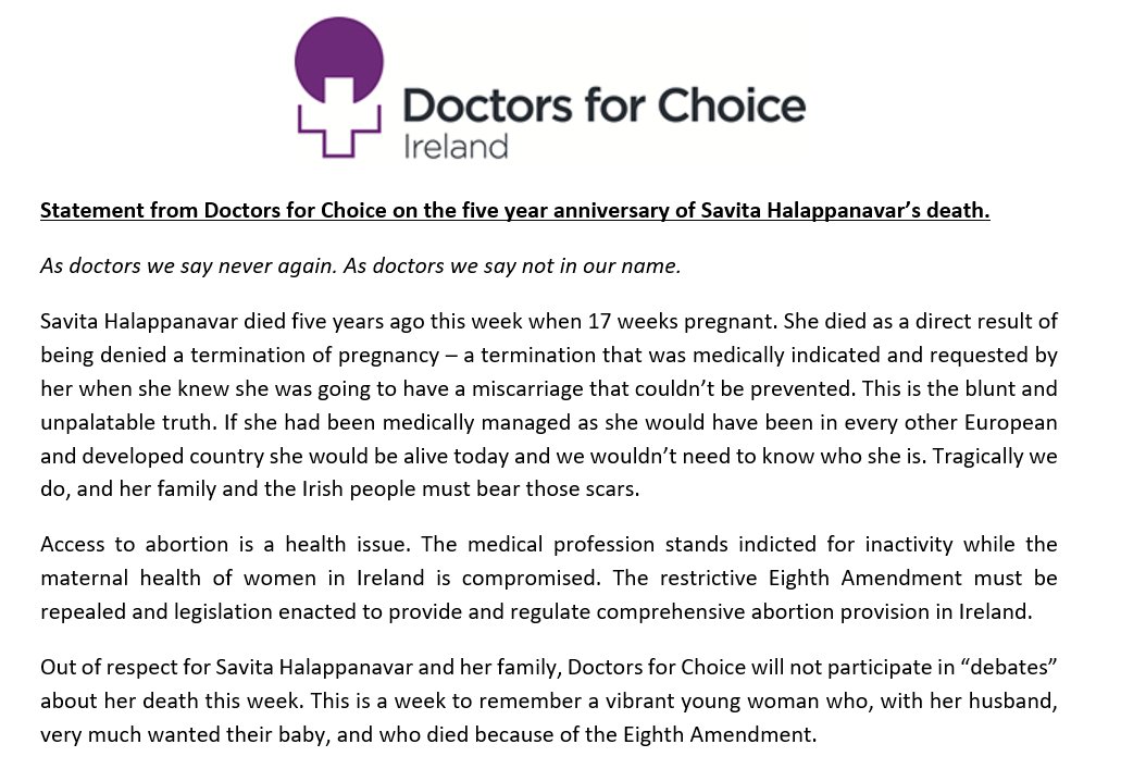 Doctors for Choice tweet media