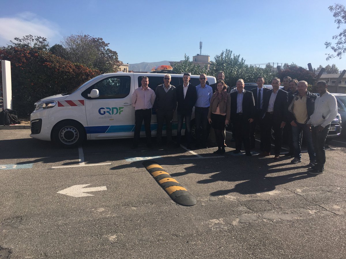 #GRDF réceptionne son nouveau #VSR sous le soleil de Marseille