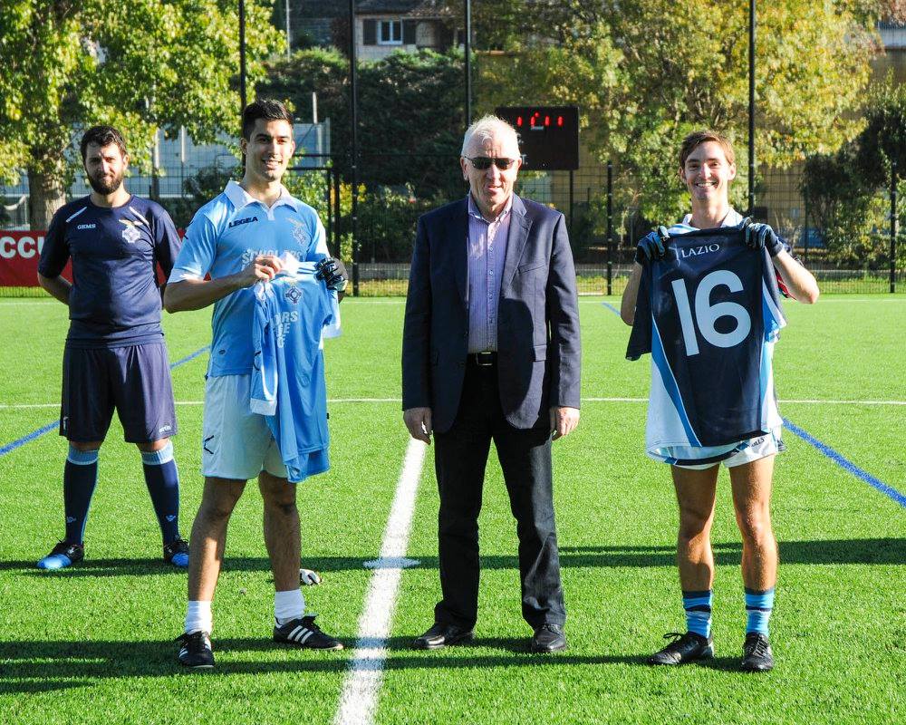 Good luck to our twinned friends <a href="/AzurGaels/">Azur Gaels</a> 4 tomorrow's #Azur Gaelic Festival, let's add your name among Lazio's one to the Roll of Honour!