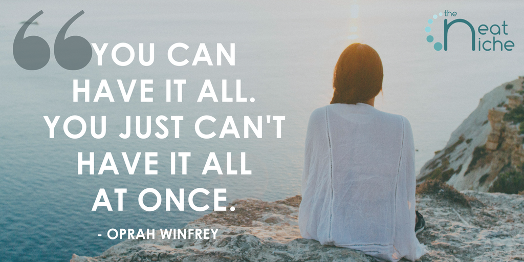 theneatniche's tweet photo. "You can have it all. You just can't have it all at once." - Oprah Winfrey
https://t.co/0bPhlPrB44 #LiveOrganized #EnjoyLife https://t.co/MHptmnMlyl