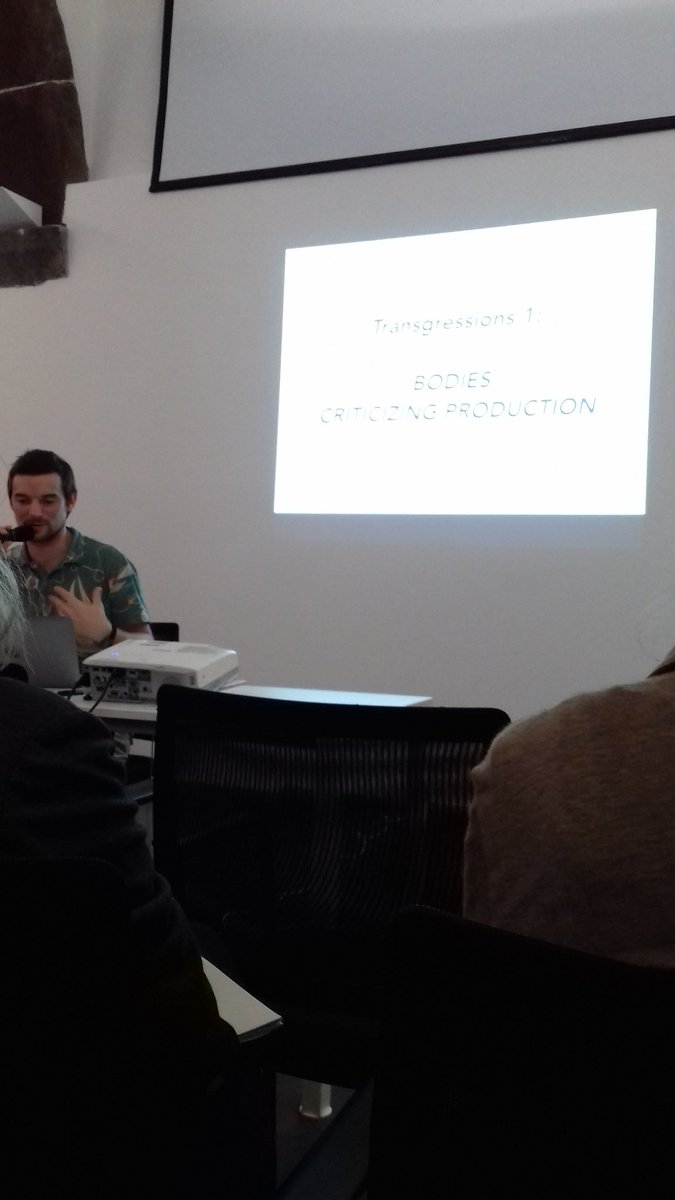 jessicajsbarros's tweet image. Conference with #ThomasPausz  about &quot;An exploration of transgressive Design&quot; #designbeyondborders #sensessensibility2017