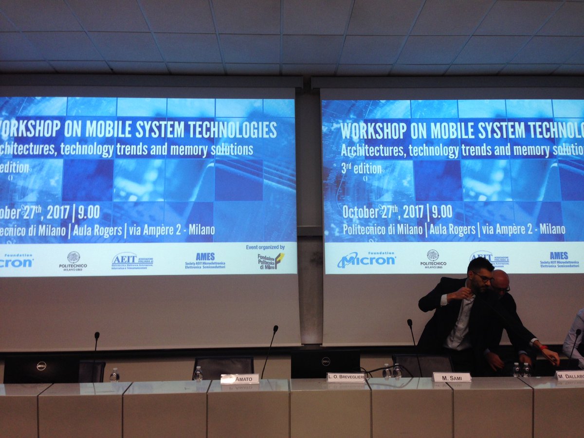 RobRe62's tweet photo. #MST2017 we are ready to start at 9 Aula Rogers @polimi with @Micron_Giving and @aeit_it https://t.co/7qvYIaT45g Via @FondaPoliMi
