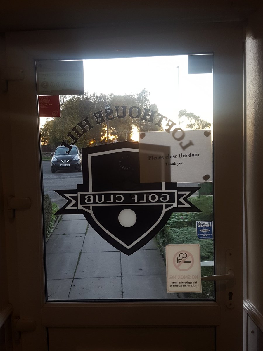 LofthouseHillGC's tweet photo. It doesn't matter where you put the sign, they'll never close it... https://t.co/ehYS9dk4Z9