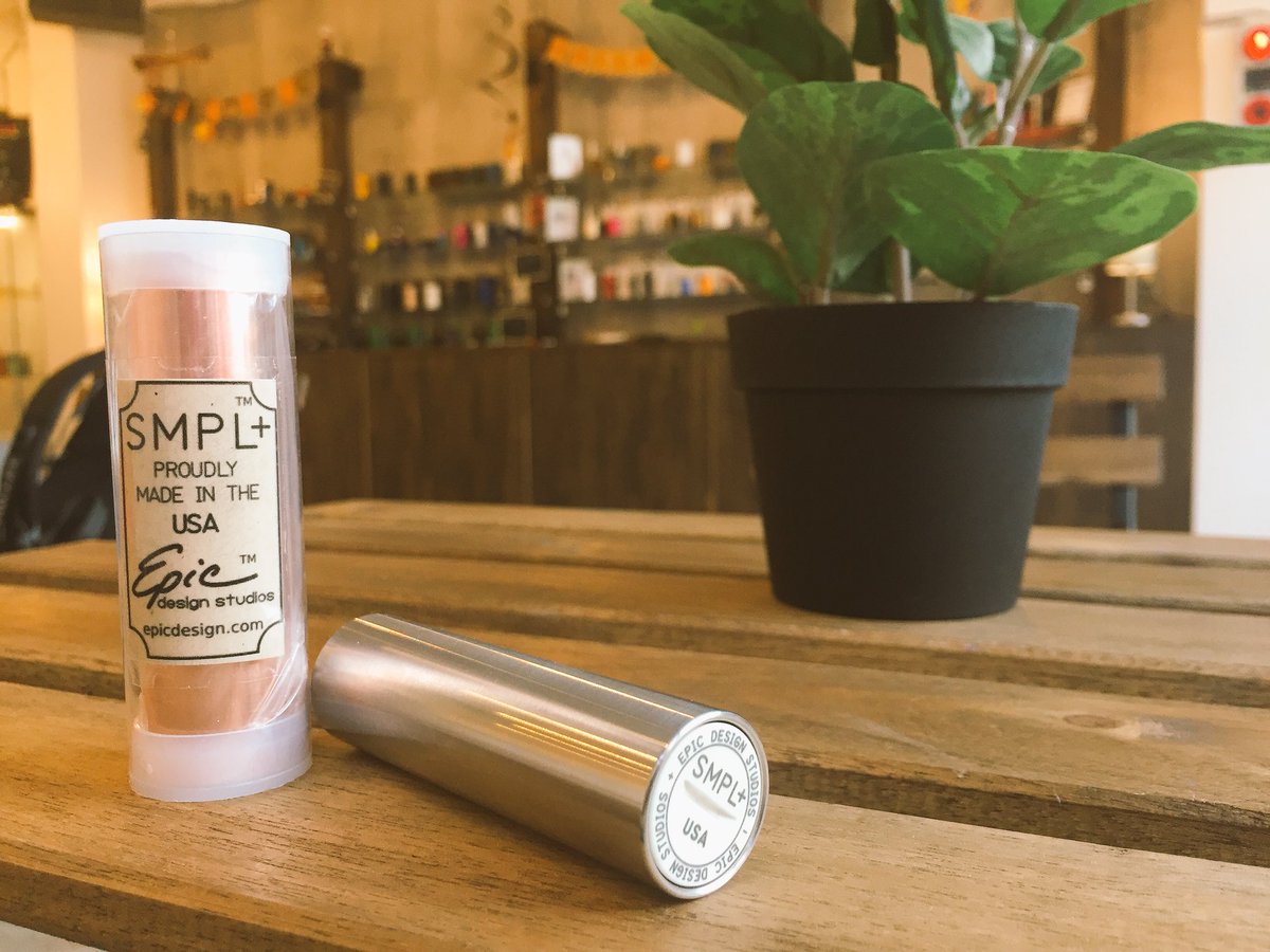tokyo_banana_jp's tweet photo. SMPL MOD❤️
明日10/28(土)販売開始です🤗🤗
店舗オープン時間の11時からとなります👀
ぜひこの機会に‼️‼️
#八王子 #VAPE #VAPELIFEGARDEN #VLG
#電子タバコ #SMPLMOD
#メカニカル #チューブ https://t.co/8tMucYLy9x