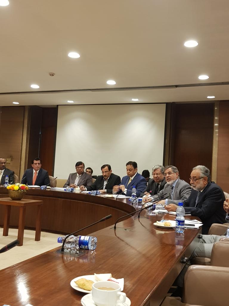 ShahNafisa's tweet photo. #StandingCommitteeFinance hearing all business chambers. All chambers calling4 reduction in gas&amp; electricity rates to boost local production https://t.co/otz4PevdiU