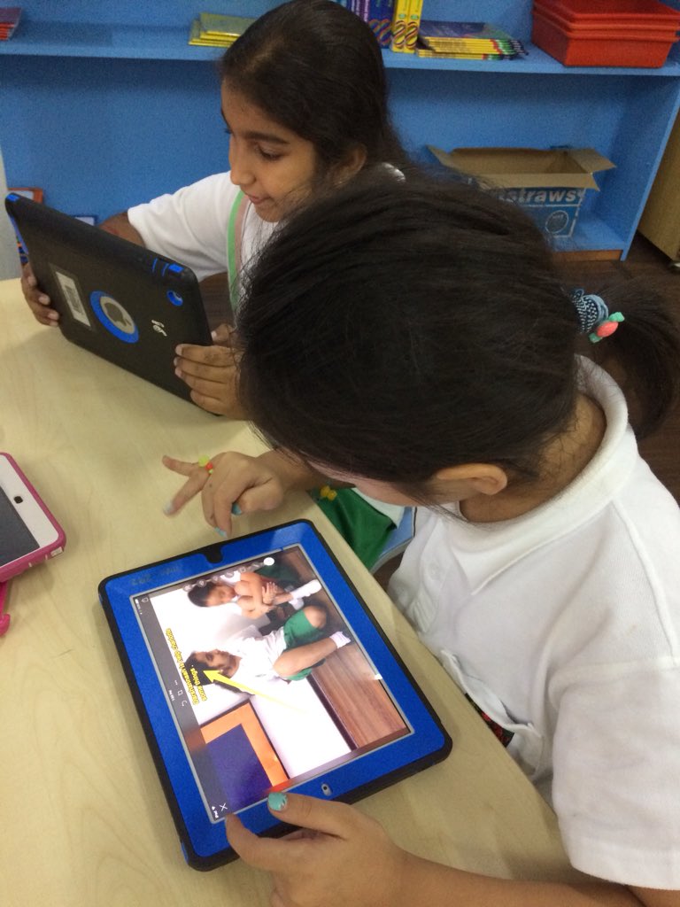 Tom_Grindley1's tweet photo. KS2 in Kuantan illustrating their acts of kindness with Skitch. @BrownLucyl #giskuantan #GISlearning https://t.co/TF6qKCnpca