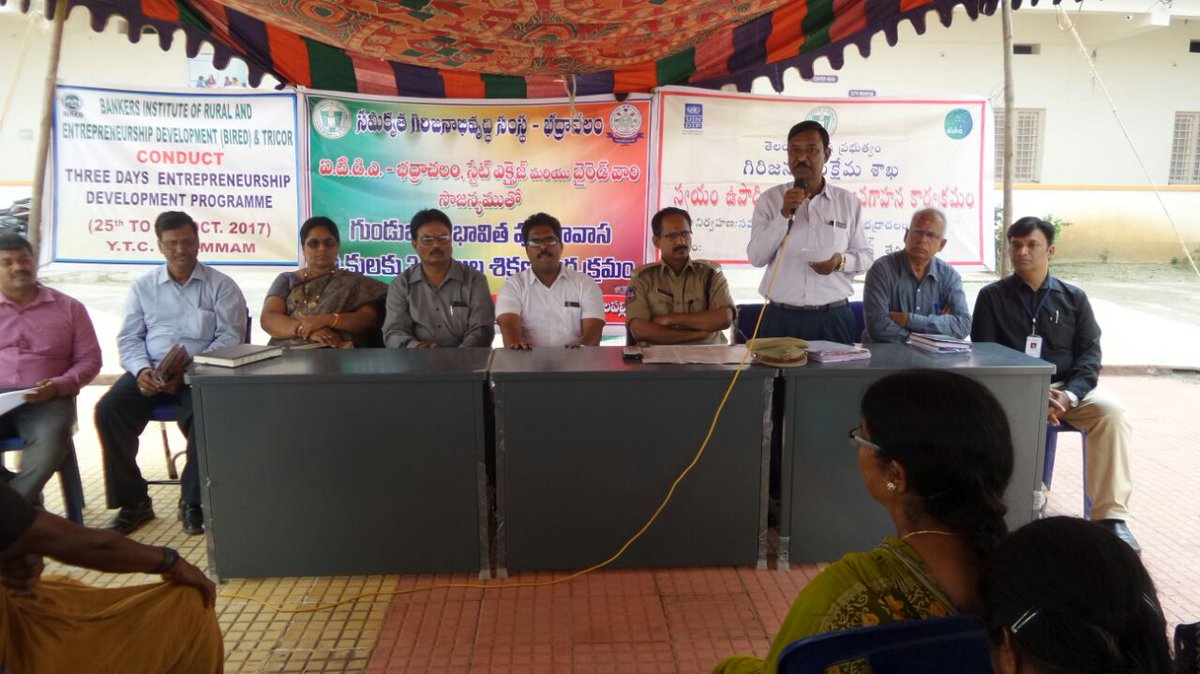 drmanoharan21's tweet photo. Dr .Manoharan Speaking on the Occasion of "REHABILITATION SCHEME" for TRIBALS Conducted by BIRED, TRICOR and Excise Dept., at Y.T.C. Khammam https://t.co/lRw3dQRS2C