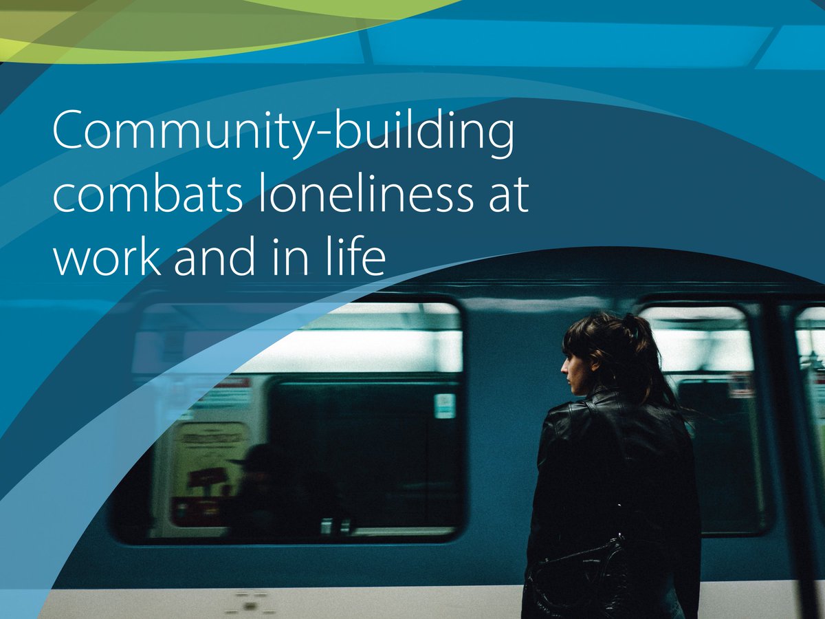 Insights's tweet photo. The idea of community-as-life is coded right in to our humanity - so why is loneliness at work so common? https://t.co/a5K3nHUjGu https://t.co/MjROWjExDo