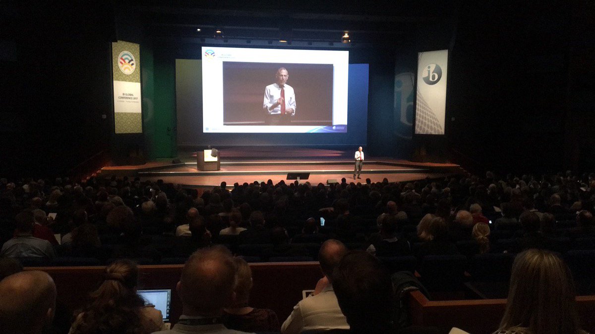 carmencorrine's tweet photo. “We are not here on earth to only serve ourselves, we have a responsibility to give back and care...” Tony Wagner #IBHAGUE17 https://t.co/ZQo35DBqUQ
