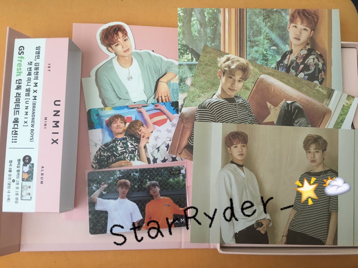 StarRyder_'s tweet photo. มาแบ้ววววววววว บั้มลิมิเต็ดด #MXM #임영민 #김동현 #ตลาดนัดMXM https://t.co/Tumls4wsZl