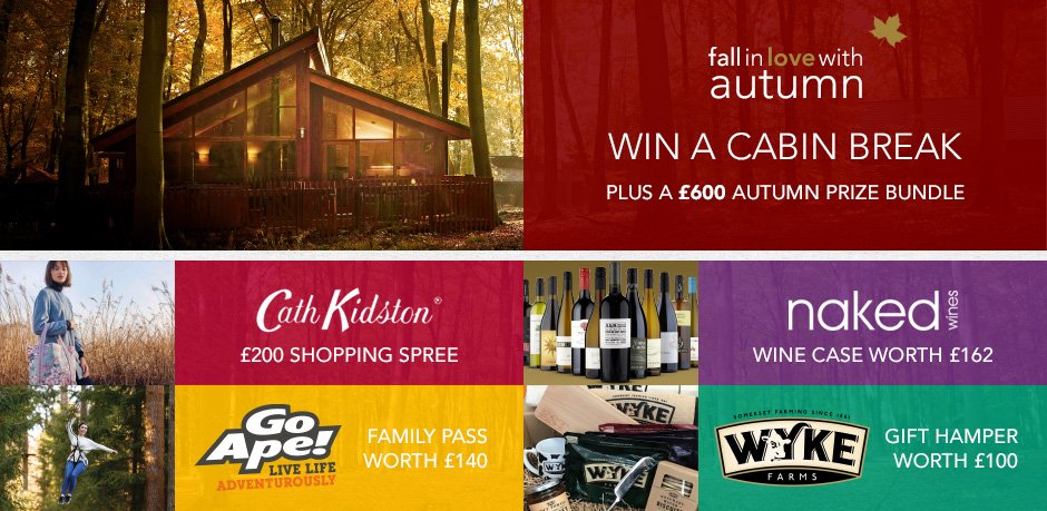 forestholidays's tweet photo. It's #ForestFriday! For a chance to #WIN a cabin break PLUS £600 prize bundle: Follow, RT &amp; enter here ➡️ https://t.co/WPMSbrhmFa https://t.co/zQLlecei96