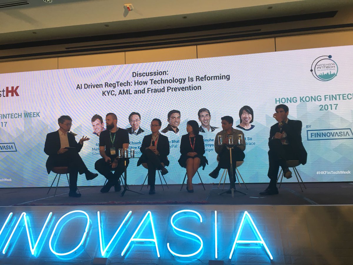 .<a href="/_gurubhat_/">Guru Bhat</a> addressed a packed crowd at #HKFintechWeek on how implementing disruptive technologies is the key to reforming Fraud Prevention