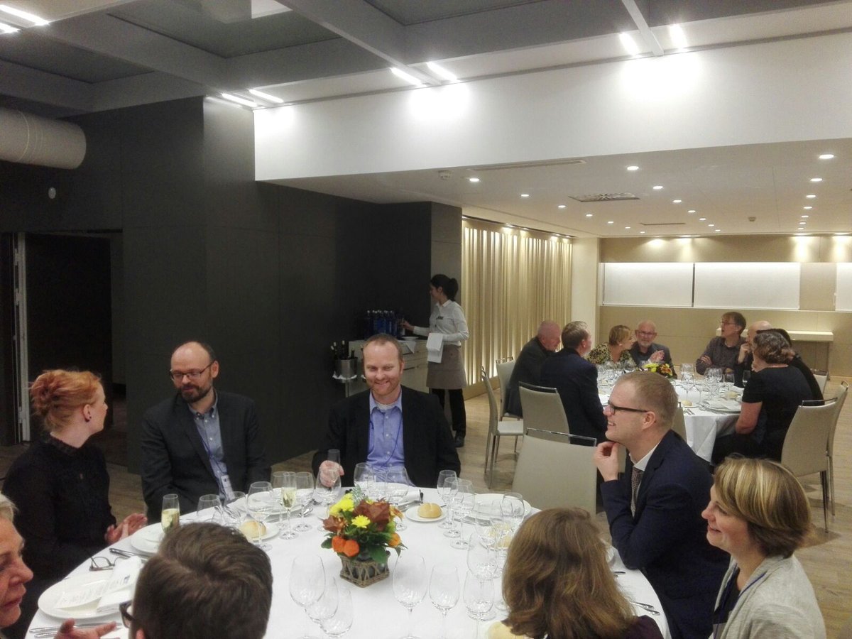 RIPcongress2017's tweet photo. Conference dinner #RIPCongress2017 https://t.co/0U1zYoDvsv