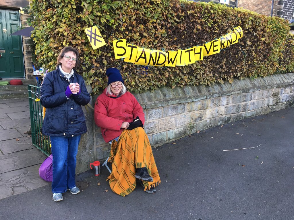 sj_unwin's tweet photo. @SAVEDORETREES @alisonclareteal @calvinmarkpayne #StandWithAlison @alisonclareteal #StandWithCalvin @calvinmarkpayne #SaveSheffTrees https://t.co/O8bge13nfw