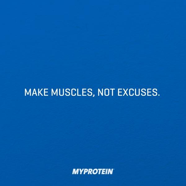 Myprotein's tweet photo. You heard it here first 💪💪💪 #makeyourmarkMP #myprotein #fuelyourambition #makemuscles #weekendgains https://t.co/5TfqmjuxHu