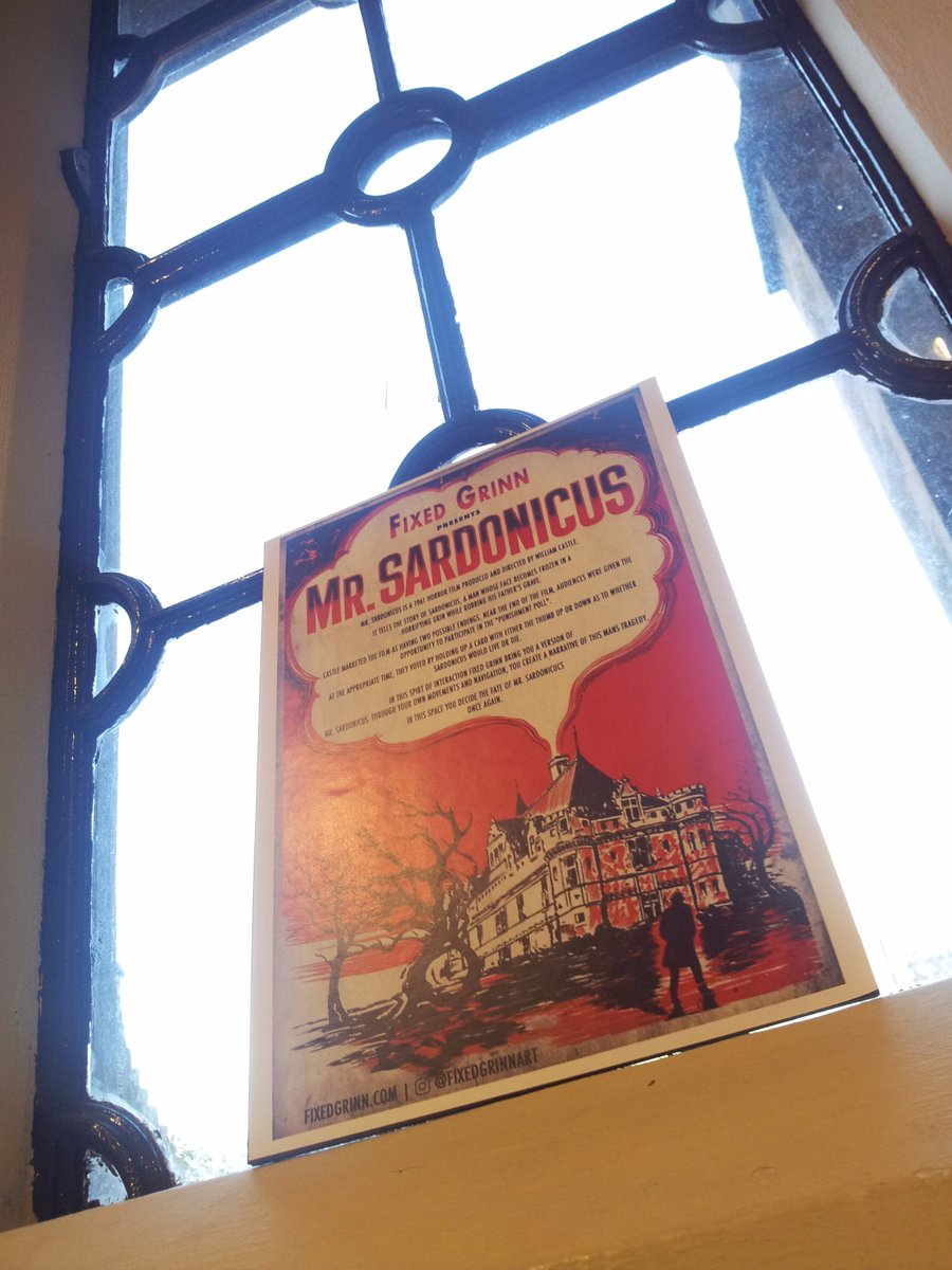 Artronix's tweet image. Thanks Fixed Grinn for the creepy art piece. Hope for a Halloween reprise.