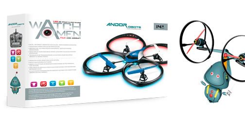 Coneixes el Drone ANDORobots Watchmen?

► buff.ly/2y297VR
