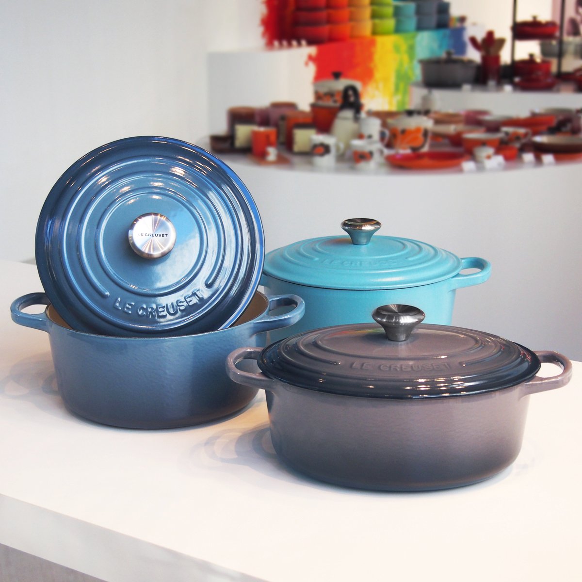 ル クルーゼ Le Creuset Twitterren お鍋が1万円offで購入できる 鍋買い替えキャンペーン を実施中 六本木limited Shopで人気を集めている店舗限定カラー フリント マリンブルー リビエラ のお鍋も対象です ぜひこの機会をお見逃しなく T Co