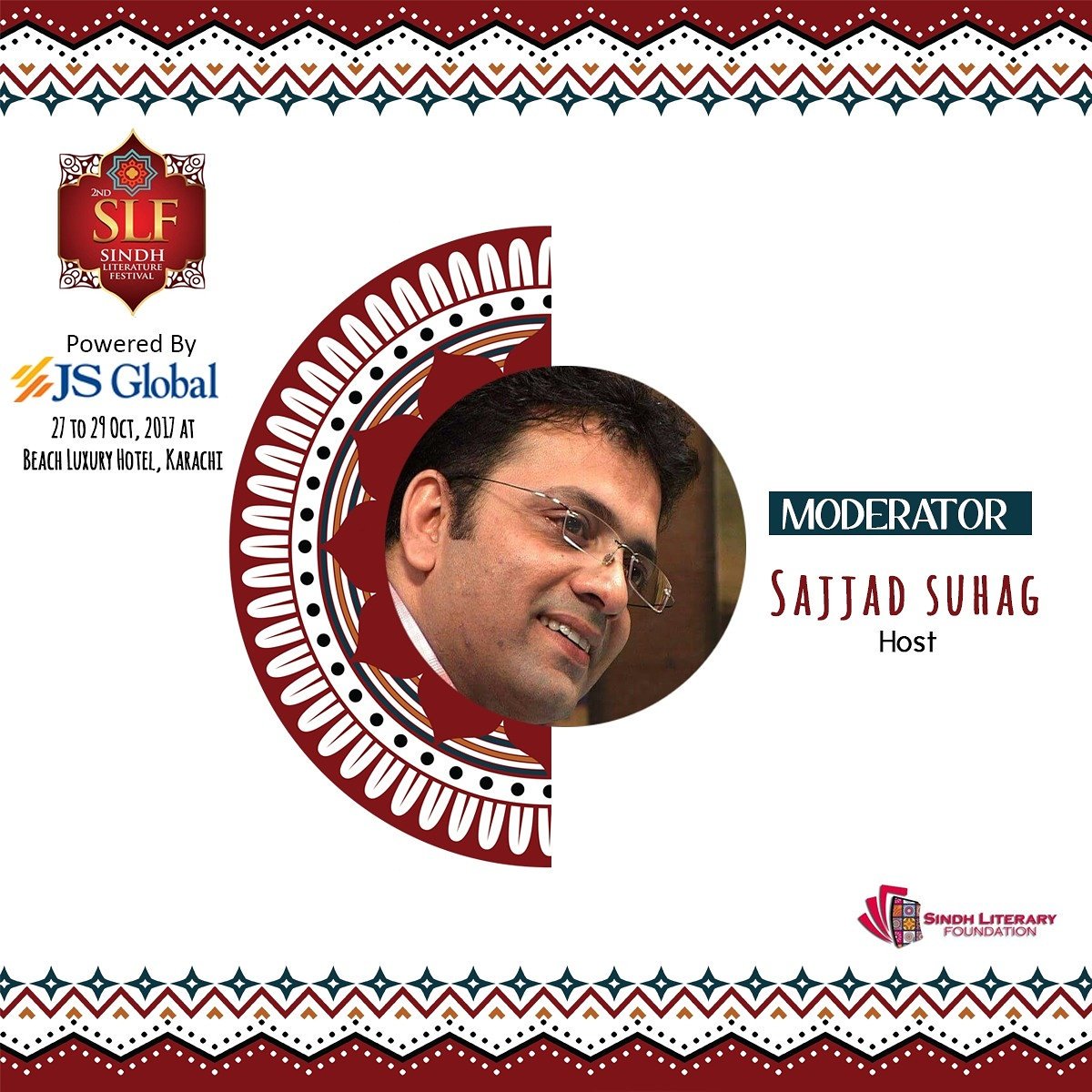 3rdSLF2018's tweet photo. 2ndSLF2017 from 27th till 29th OCT, 2017 at Beach Luxury Hotel, Karachi
 #SLF2017 https://t.co/D8I07bOBhI