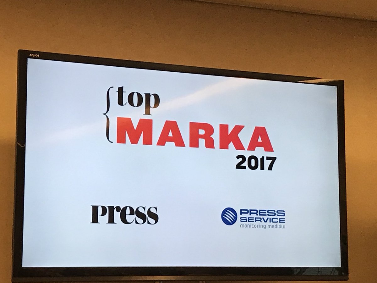 GabrielaBar1's tweet photo. Właśnie startuje konferencja #topmarka2017 @PressRedakcja @PSMMonitoring https://t.co/KlTmxHXRVY
