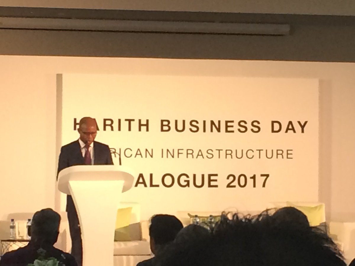 HarithPartners's tweet photo. Deputy Minister of Finance Sifiso Buthelezi speaking about the advancement of infrastructure in the African continent. #HarithBDdialogue https://t.co/ci9TdO705m