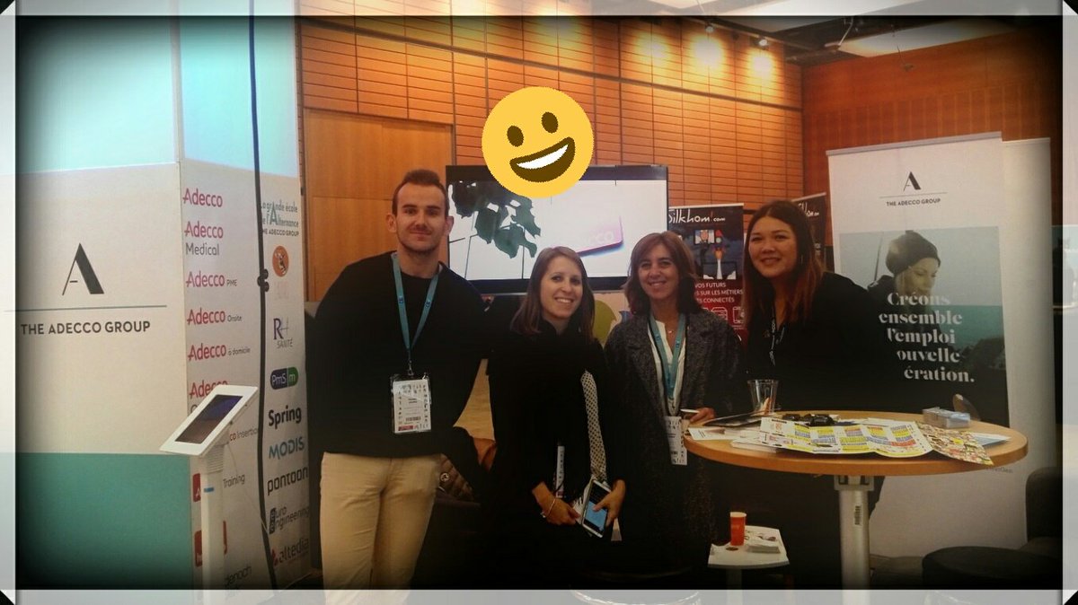 Venez échanger avec <a href="/AdeccoGroupFR/">The Adecco Group FR</a> sponsor du #BlendWebMix 
On vous attend au village 😉