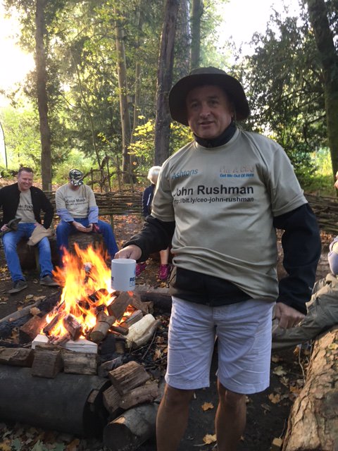 MARTINCO_BURY's tweet photo. Look who arrived at camp! Good Luck John!! #imaCEO #echoleft #stnicholashospice https://t.co/6asYjAH7Jx