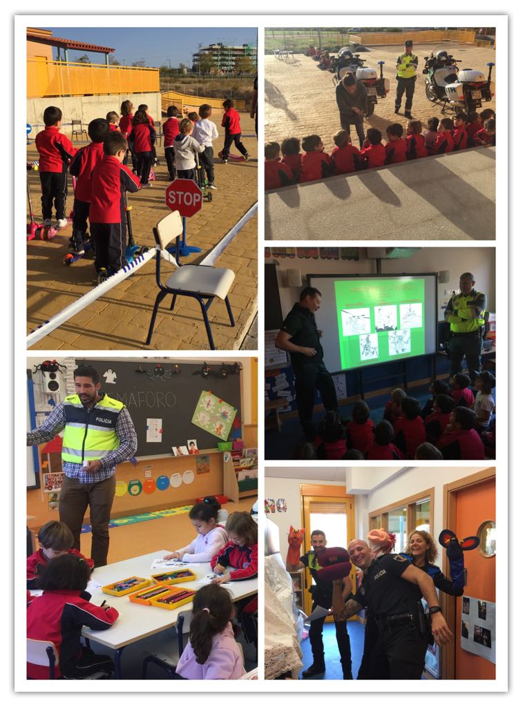 ColeTempranales's tweet photo. Los niñ@s de 4 y 5 años trabajan Educación Vial en sus proyectos.  Papás y mamás policías y guardias civiles organizan talleres para ellos. https://t.co/7ARgbfvw05