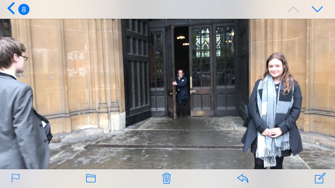 stmarks_academy's tweet photo. Fantastic opportunity for Nora attending H of C's as part of her work experience with politico magazine. #transforminglives https://t.co/SLBuriwvKs