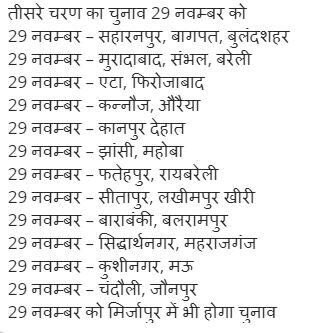 SanjayAzadSln's tweet photo. तीन चरणों में होंगे UP नगर निकाय चुनाव, 30 अक्टूबर को लखनऊ में जारी होगा AAP का घोषणा-पत्र। https://t.co/lUxvRQWQeF