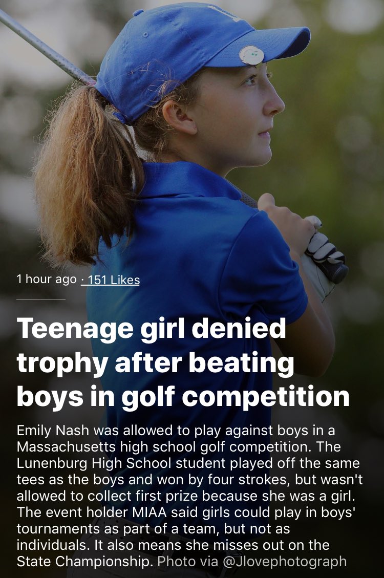 PepperellEddie's tweet photo. Emily Nash, if you’re out there, don’t be disheartened and keep handing it to the boys 💪🏽👏🏼 https://t.co/7MBmCh409F