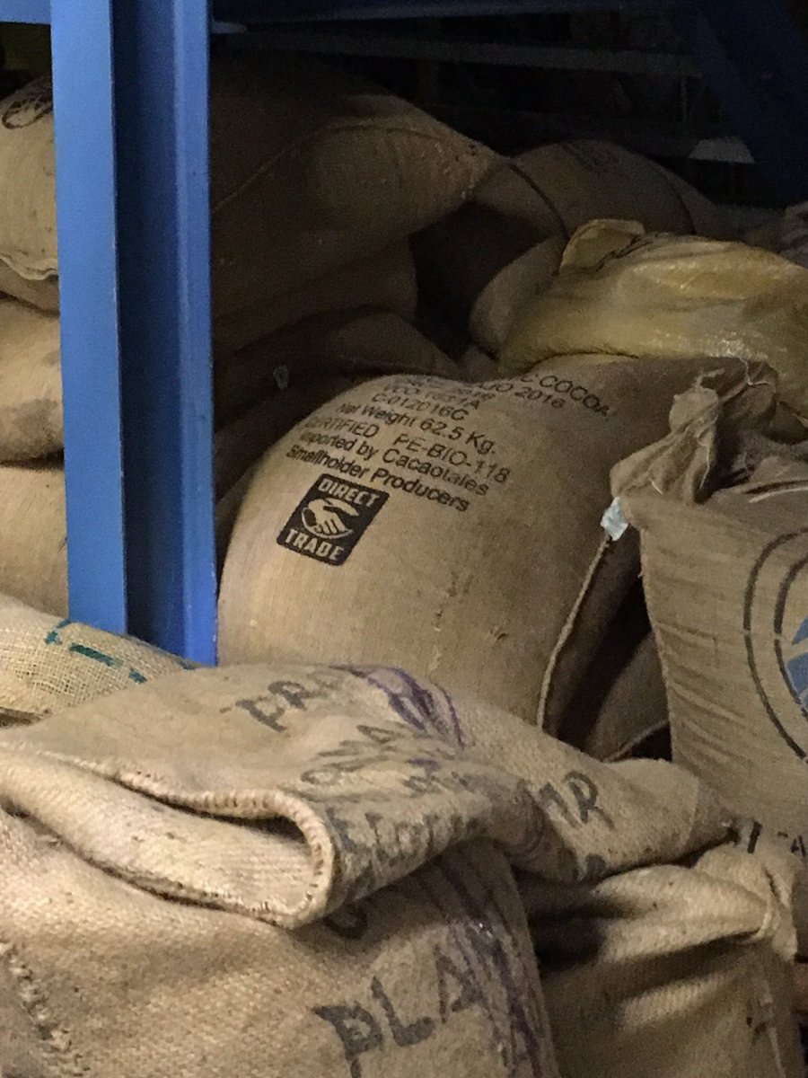 Amazing opportunity to visit Chapon chocolate factory - meeting their cacao team this week and spying <a href="/CacaoTales/">CacaoTales</a> amazingly fruity cacao