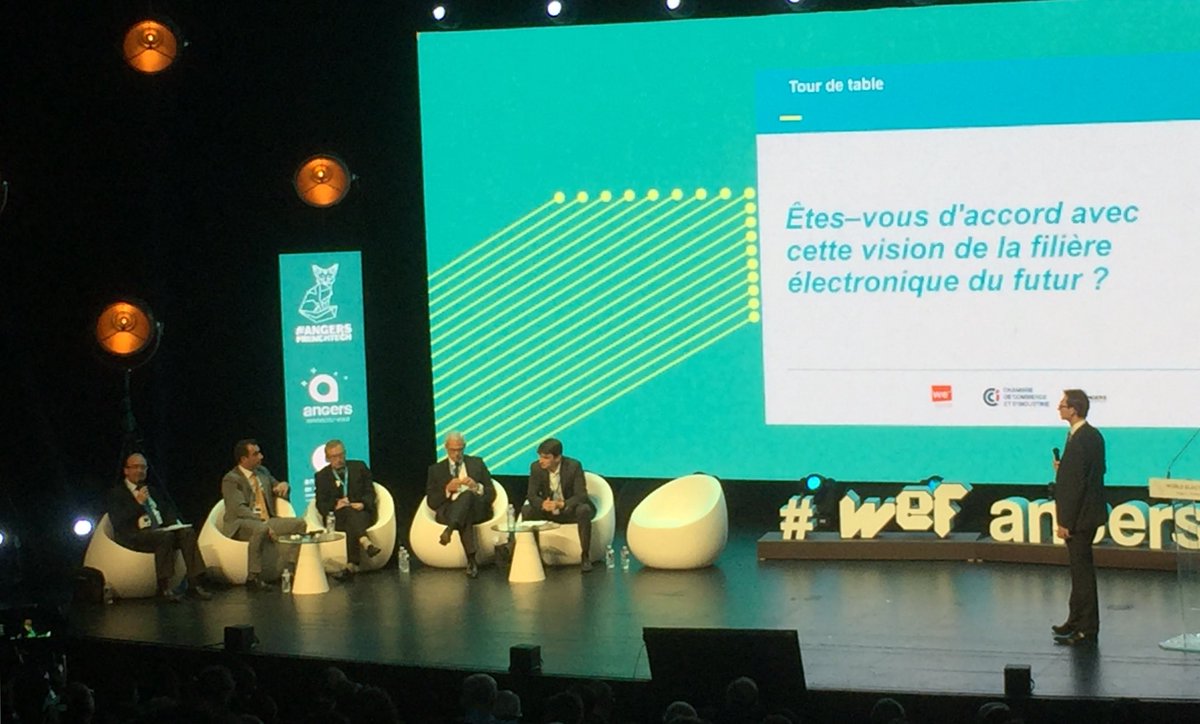 a49cho's tweet photo. #WEFAngers présentation #livreblanc @BergerParis filière #électronique @WEn_Official @CCI49 @AngersTech #ACSIEL https://t.co/7MbebFfrUq
