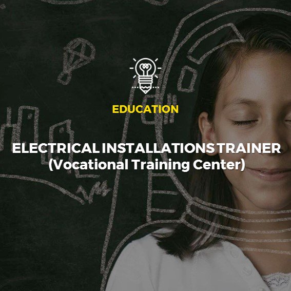 Oferta de empleo ELECTRICAL INSTALLATIONS TRAINER (Vocational Training Center)) researcheng.es/career/electri…
