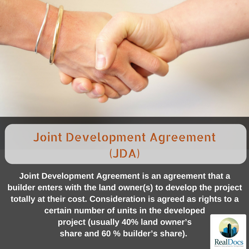 RealDocsSocial's tweet image. #JointDevelopmentAgreement #JDA #LegalDocument #RealDocs #RealEstateIndia